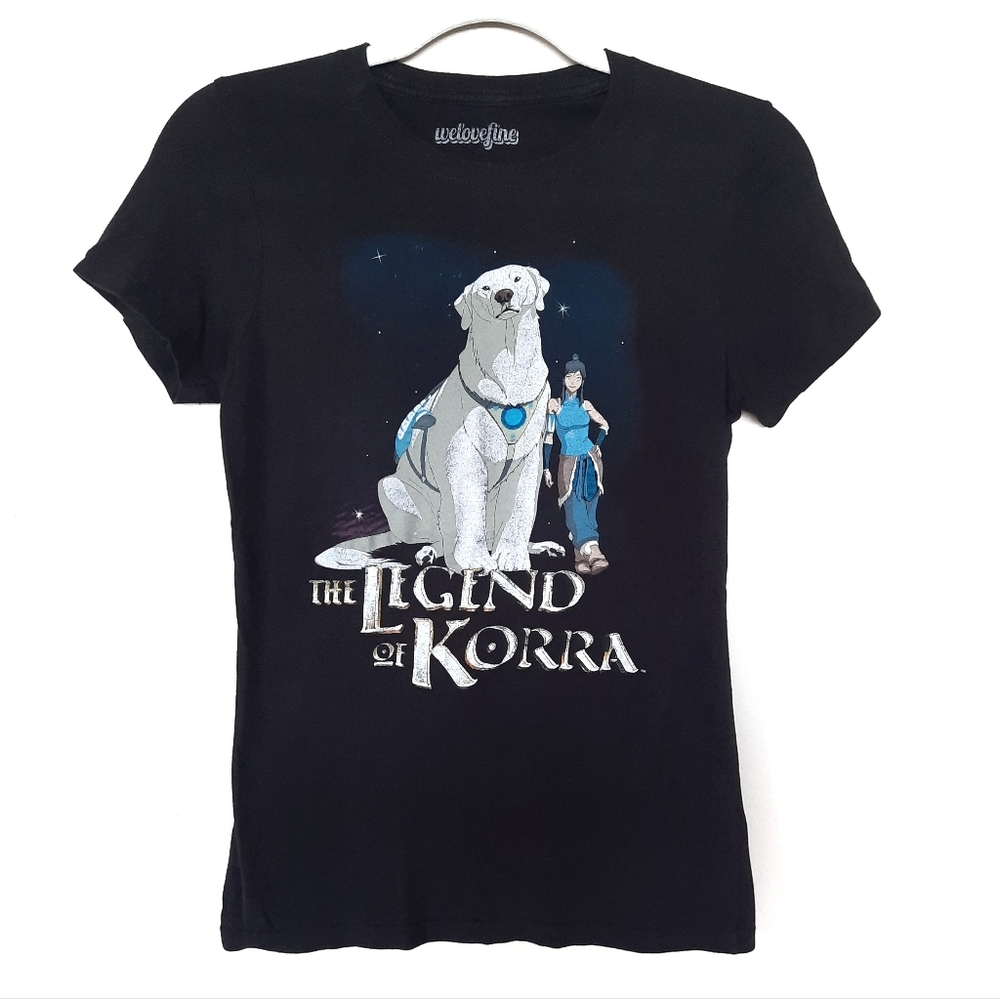 WeLoveFine Legend of Korra T-shirt, Small (Juniors)